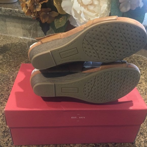 Tan Leather Sandals by Rockport (in original
box) - Picture 8 of 15